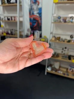 Druzy Carnelian Heart -Home Decor Store 05F32097 D502 449A B82F E7575D5F22D0