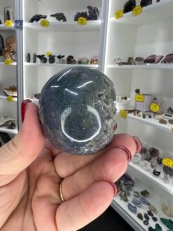 Grape Agate Sphere With Stand -Home Decor Store 06B34E52 F452 4F5C 9BB7 DC32BC371FEA