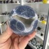 Blue Coral Jade Sphere On Stand -Home Decor Store 077483FE F8BD 4755 B920 0205608C96EC