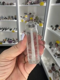 Clear Quartz Pipe -Home Decor Store 0E493C7A A044 42A9 A011 B3D87897B79C