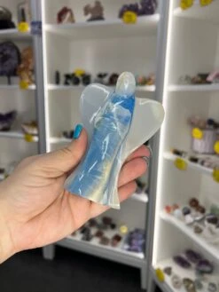 Blue Dyed Onyx Angel -Home Decor Store 0EFDF175 6EAD 4146 9ECC 308752AC284A