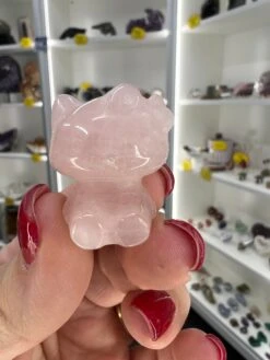 Rose Quartz Hello Kitty