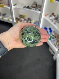 Kambaba Jasper Sphere With Stand -Home Decor Store 1767141F CA76 488C 8654 E8CE206BCF95