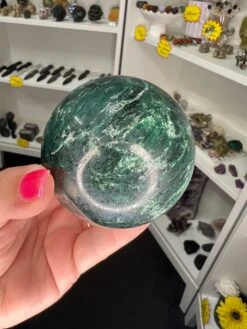 Green Mica Sphere With Stand -Home Decor Store 276235D5 6B65 4DA2 ADC1 3D41F3F6B8DD