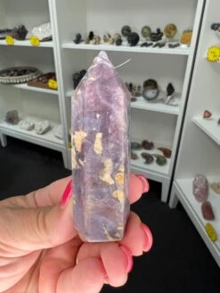 Lavender Rose Quartz Tower -Home Decor Store 29A3F73F 922B 45B0 8F4F 198898B35979