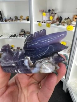 Blue Flower Agate Dragon Head -Home Decor Store 2CF96D81 B84C 4EF4 B3EF CD406FB8DE8F