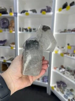 Garden Quartz Double Point Tower -Home Decor Store 2E06EA6D 65D5 46C0 B96E 6C1BB8FD254D