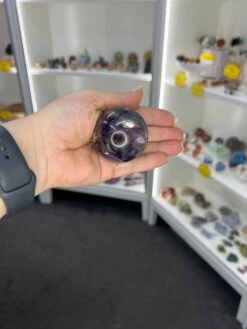 Purple Mica Sphere With Stand -Home Decor Store 304A60E7 6B96 43CA 9E3B 21DA11063C30