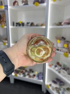 Green Onyx Sphere On Stand -Home Decor Store 36475EAD 9176 478B 90F1 CF95111FF9CC