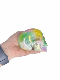 Druzy Aura White Agate Skull Carving -Home Decor Store 3E526DAD 8C3B 4AC6 9855 6D70D1C47CB5