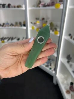 Green Aventurine Pipe -Home Decor Store 424B7E4C 5E45 4EC0 A8DA 6EC67BE9F947