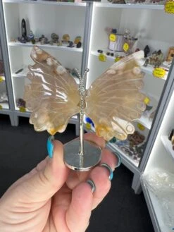Flower Agate Butterfly