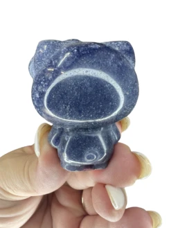 Blue Aventurine Hello Kitty Carving -Home Decor Store 45F4936D FE25 49B7 BE81 1EC5DB397D6C
