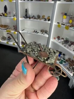 Pyrite Wheelbarrow