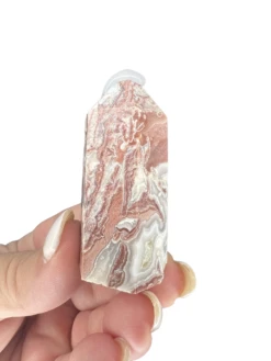 Druzy Mexican Lace Agate Tower -Home Decor Store 4B2F3BF4 E0F5 4A2B B47D C8A7DB025879