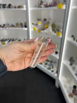 Clear Quartz Pipe -Home Decor Store 51C82E17 BFBC 4C88 9A70 7840B0F58A3E