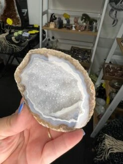 Druzy Agate Jewellery Box On Stand -Home Decor Store 59CF28AA 17DB 4757 9C38 CDE18B05F32F