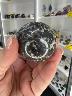 Willemite Sphere On Stand (UV Reactive) -Home Decor Store 5EB5B248 7A87 4AAD A3BB F9433447C6DD