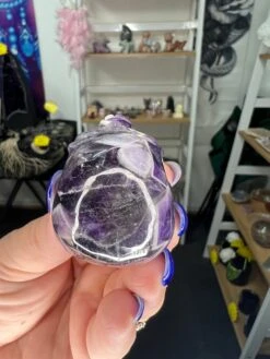 Chevron / Dream Amethyst Skull With Lepidolite Base Set -Home Decor Store 65CDB989 F12C 4F3C 8AA5 CB29472FA277