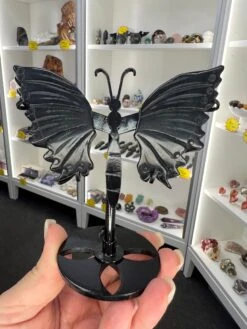 Black Obsidian Butterfly
