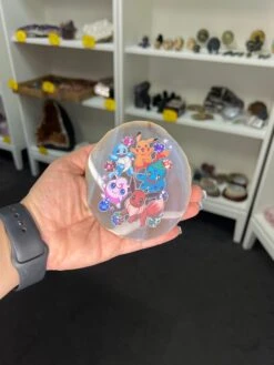 Agate Slice With Pokemon Print -Home Decor Store 680FF984 D78F 4D18 A55A BA4E373D5A0F