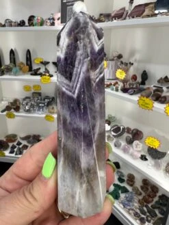 Chevron / Dream Amethyst Tower
