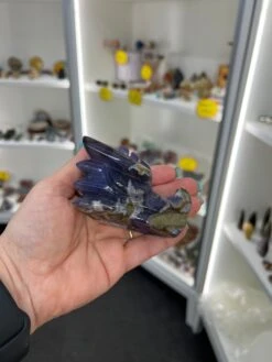 Blue Flower Agate Dragon Head -Home Decor Store 70E70B4E 5BE8 4DA0 8123 6F6BB26B5CD2