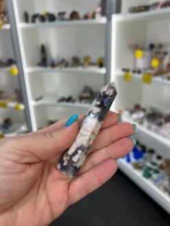 Blue Flower Agate Tower -Home Decor Store 75942179 EB75 4912 9E0D E1C8D7A11C1D