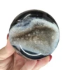 Geode Black Agate Sphere With Stand -Home Decor Store 78D4F6C1 7745 4BB6 A012 49A327594122