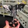 Black Obsidian Bat On Stand -Home Decor Store 8251E1DC BE50 4B6C 8C2D D86A829DCE76