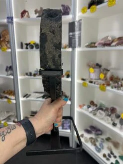 Amethyst Portal On Metal Stand -Home Decor Store 89460DBC 5A8D 44B6 8554 2952A538352D