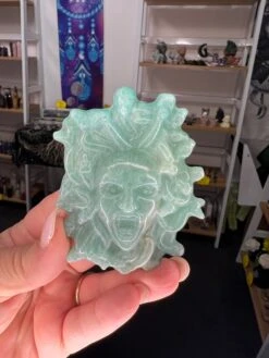 Amazonite Medusa Head