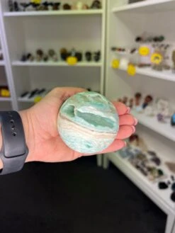 Hemimorphite Sphere On Stand -Home Decor Store 8E756975 C80C 4DA4 A241 59A988B188FD