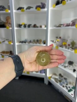 Citrine Sphere On Stand -Home Decor Store 9293893E BDD3 4BEA 92BA C0FC32577D9E