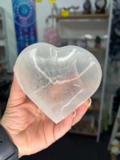 Selenite Heart Bowl
