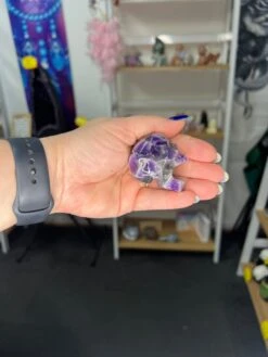 Chevron / Dream Amethyst Skull With Lepidolite Base Set -Home Decor Store 967251CD 72FA 449C B3E7 AF88897CB8FD