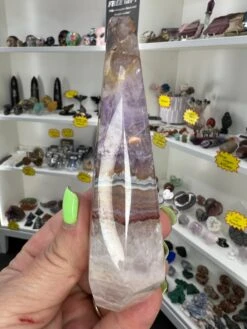 Amethyst X Banded Agate Faceted Freeform -Home Decor Store 9BE5B6F2 00F6 491B AB28 2CA12B69F515