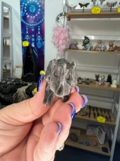 Silver Sheen Obsidian Elephant -Home Decor Store 9CD8A407 34A4 4DF9 BE19 16109AEEA146