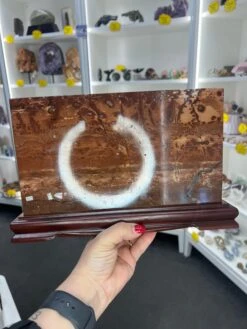 Picture Stone Jasper Slab On Wooden Stand -Home Decor Store 9D10AA8F F62F 47A2 93A2 18C7592738AE