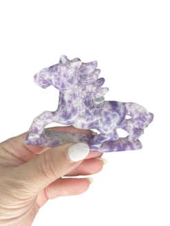 Lepidolite Unicorn Carving -Home Decor Store A2F33BF6 7312 44FD BE09 B4A232769BAE