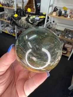 Bloodstone Sphere With Stand -Home Decor Store A4BE18AF 7967 4B15 A8F5 AF4F50FF9A38