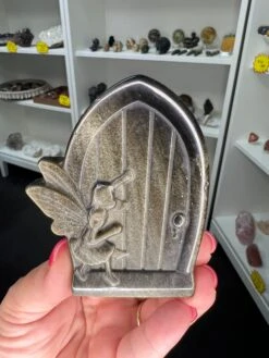 Golden Sheen Obsidian Tinkerbell Door