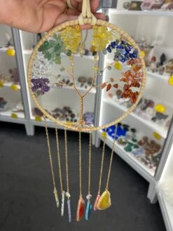 Crystal Tree Of Life Suncatcher