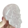 Rose Quartz Skull Carving