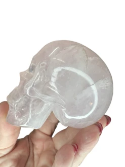Rose Quartz Skull Carving -Home Decor Store B36465DD 41B4 4218 9F69 7A6E7105AA51