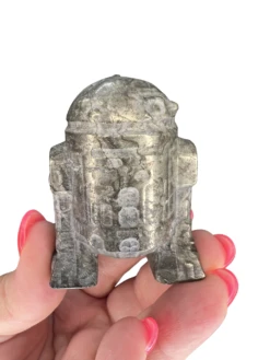 Pyrite R2D2 Carving (Star Wars)
