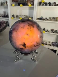 Dumortierite Sphere With Stand
