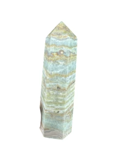 Banded Pistachio Calcite Tower