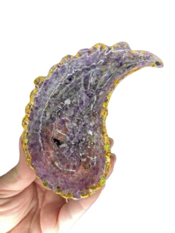 Amethyst In Resin Bowl