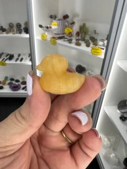 Yellow Calcite Duck